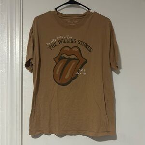 AE Rolling Stones Graphic Tee - Brown